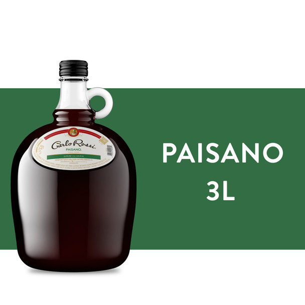 Carlo Rossi Paisano - 3.0 L - 3.0L - Glass