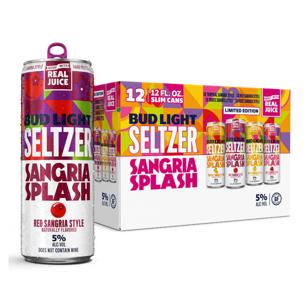 Bud Light Seltzer Limited Release - 12 Oz - 12-PK - Aluminum