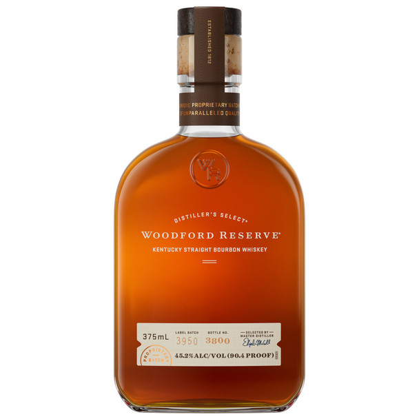 Woodford Reserve Bourbon - 375 mL - 375ML - Glass