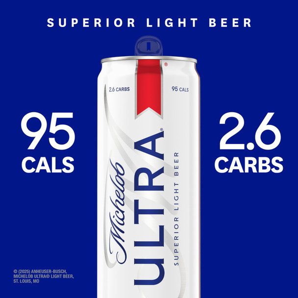 Michelob Ultra - 12 Oz - 24-PK - Aluminum