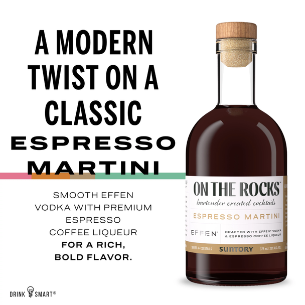 On The Rocks The Espresso Martini - 375 mL - 375ML - Glass