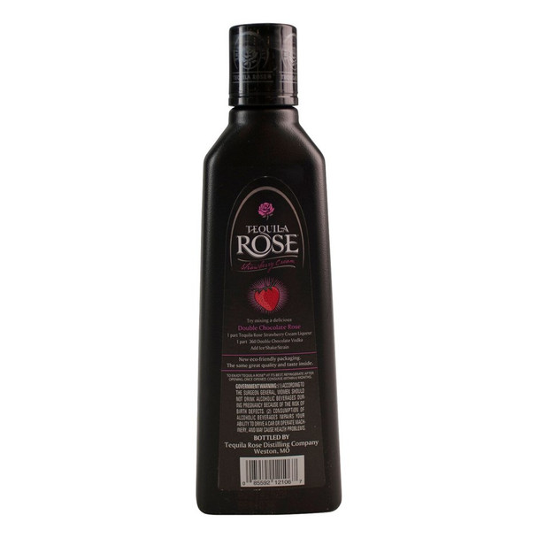 Tequila Rose Strawberry Cream Liqueur - 375 mL - 375ML - Glass