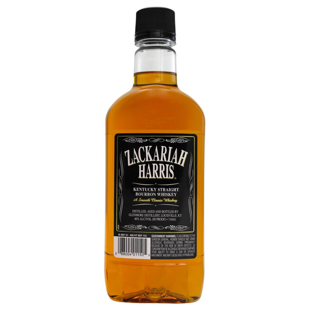 Zackariah Harris Bourbon Whiskey - 750 mL - 750ML - Glass