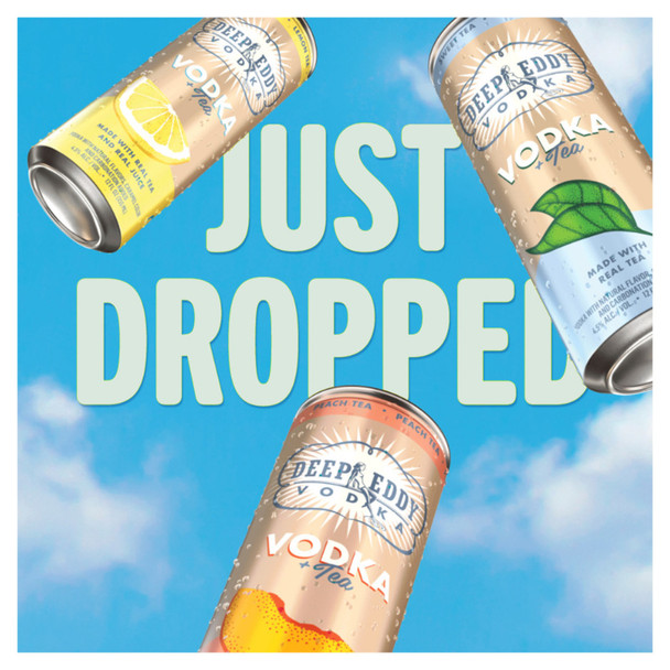 Deep Eddy Vodka + Tea Variety Pack - 12 Oz - 6-PK - Aluminum