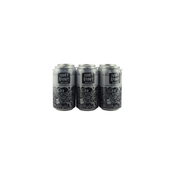 Brew Link Ivory White Stout 4/6/12Cn - 12 Oz - 6-PK - Aluminum