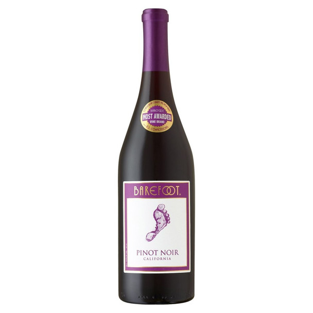 Barefoot Pinot Noir - 750 mL - 750ML - Glass