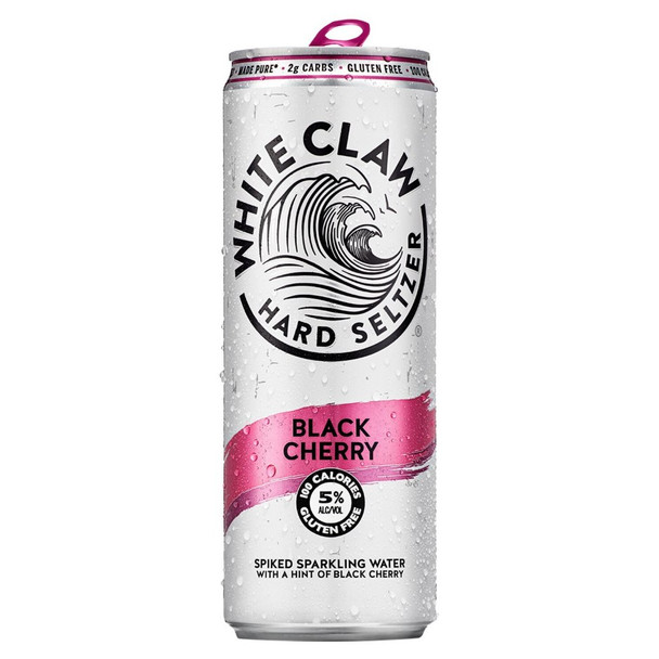 White Claw Black Cherry Hard Seltzer - 12 Oz - 12-PK - Aluminum