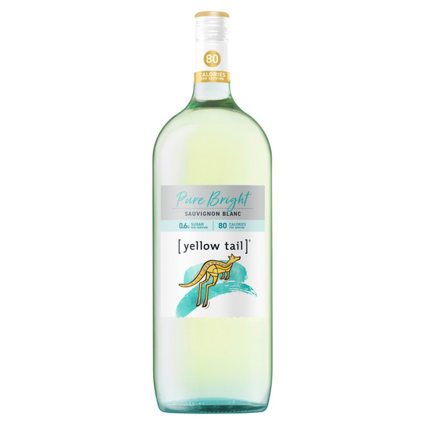 Yellow Tail Pure Bright Sauvignon Blanc - 1.5 L - 1.5L - Glass