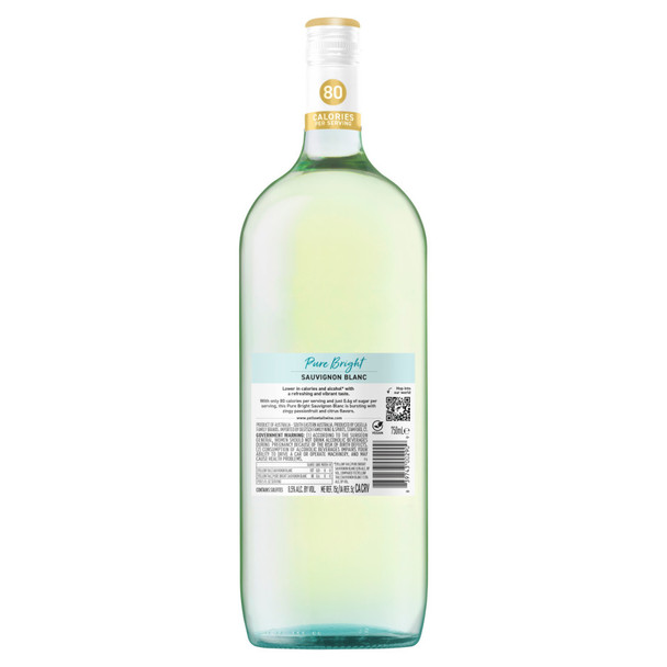 Yellow Tail Pure Bright Sauvignon Blanc - 1.5 L - 1.5L - Glass