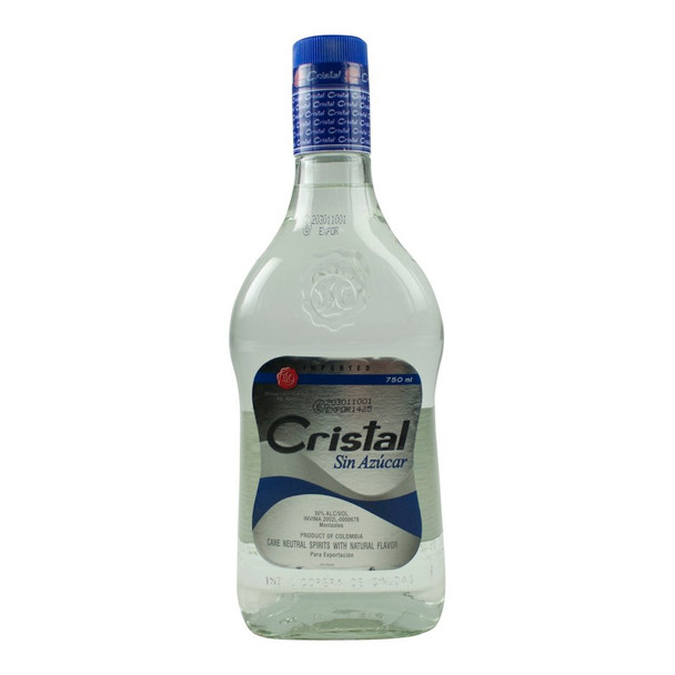 Aguardiente Cristal Sin Azucar Rum - 750 mL - 750ML - Glass