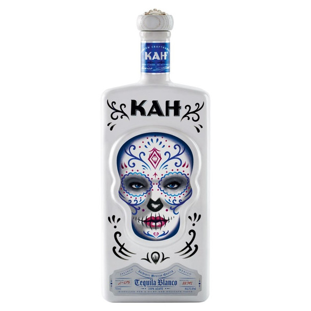 Kah Ceramic Blanco Tequila - 750 mL - 750ML - Glass