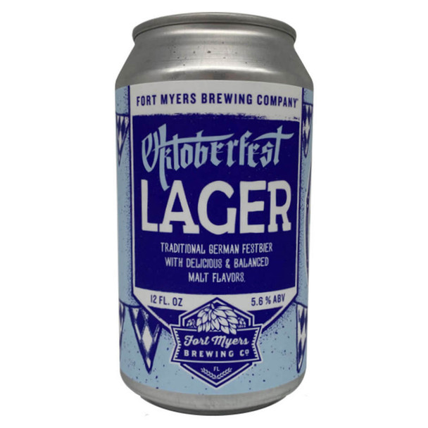 Fort Myers Oktoberfest Lager - 12 Oz - 6-PK - Aluminum