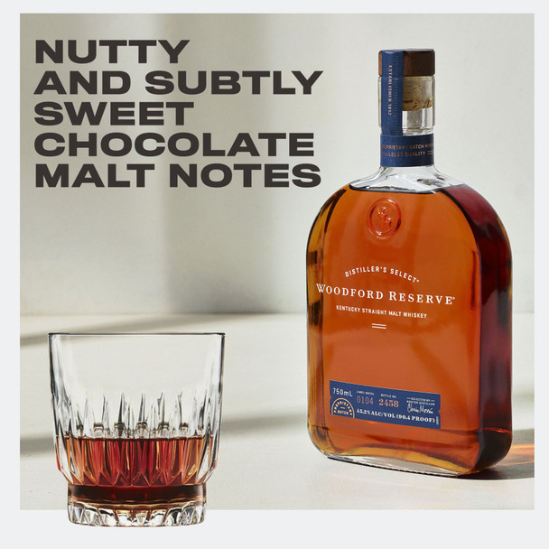 Woodford Reserve Straight Malt Whiskey - 750 mL - 750ML - Glass Woodford Reserve Straight Malt Whiskey - 750 mL - 750ML - Glass