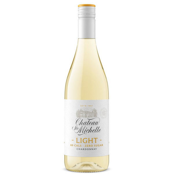 Chateau Ste Michelle Light Chardonnay - 750 mL - 750ML - Glass