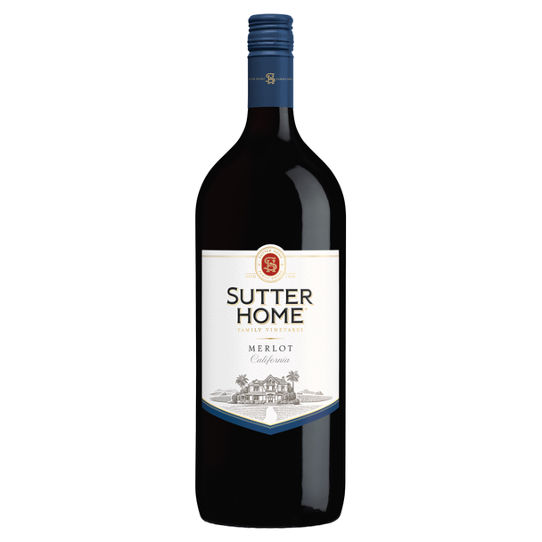 Sutter Home Merlot - 1.5 L - 1.5L - Glass