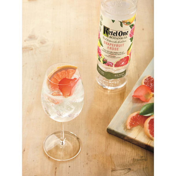 Ketel One Botanical Grapefruit Rose Vodka - 750 mL - 750ML - Glass