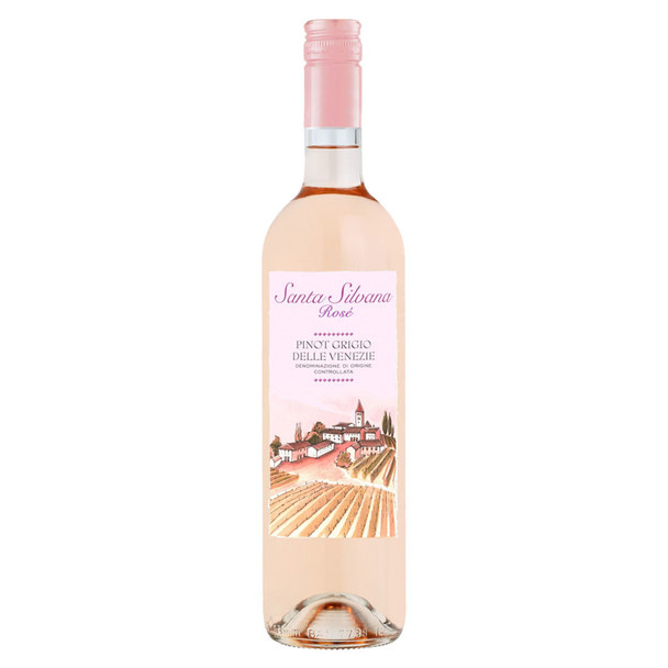 Santa Silvana Pinot Grigio Rose - 750 mL - 750ML - Glass