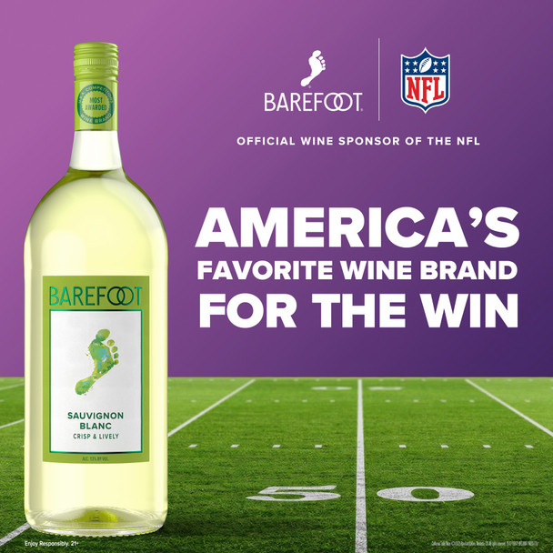 Barefoot Sauvignon Blanc - 1.5 L - 1.5L - Glass