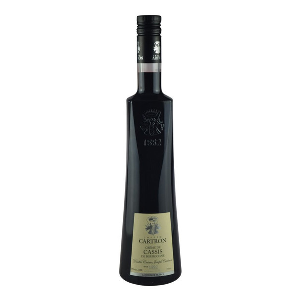 Jos Cartron Le Double Cassis - 700 mL - 700ML - Glass