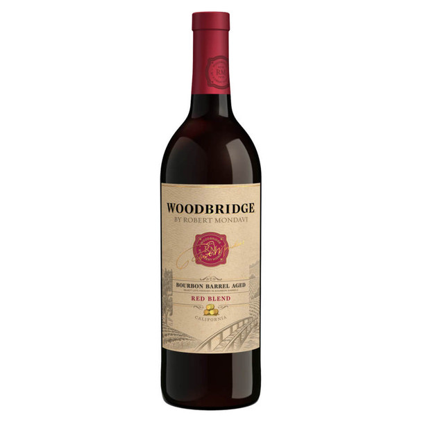 Woodbridge by Robert Mondavi Bourbon Barrel Aged Red Blend - 750 mL - 750ML - Glass
