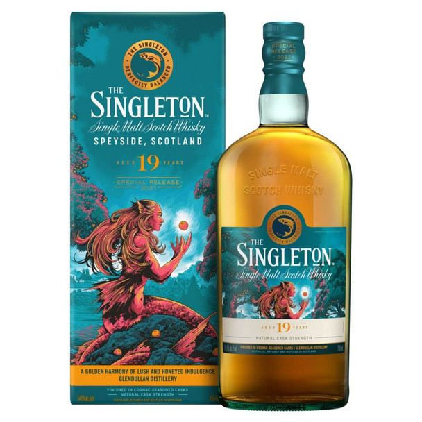 The Singleton Natural Cask Strength 19 Year Single Malt Scotch - 750 mL - 750ML - Glass