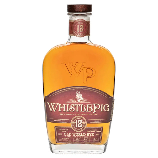 WhistlePig ABC Hand Selected Single Barrel Old World 12 Yr Cask Finish Rye Whiskey - 750 mL - 750ML - Glass