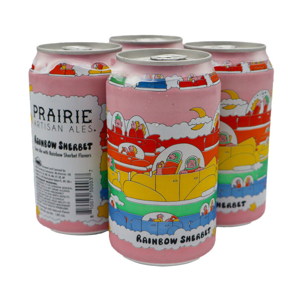 Prairie Rainbow Sherbet - 12 Oz - 4-PK - Aluminum
