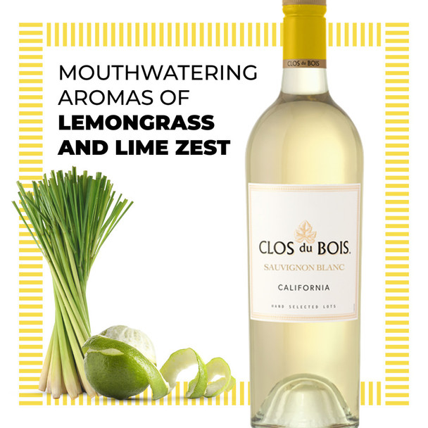 Clos Du Bois Sauvignon Blanc - 750 mL - 750ML - Glass