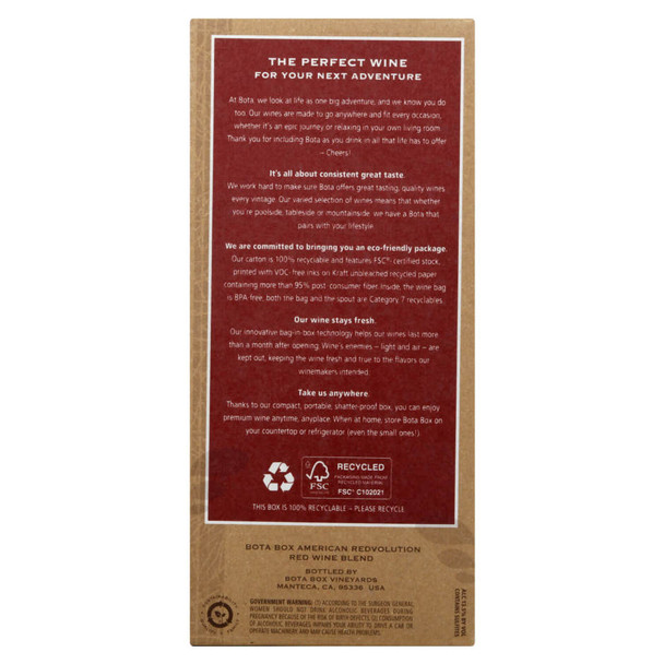Bota Box Redvolution - 3.0 L - 3.0L - Cardboard