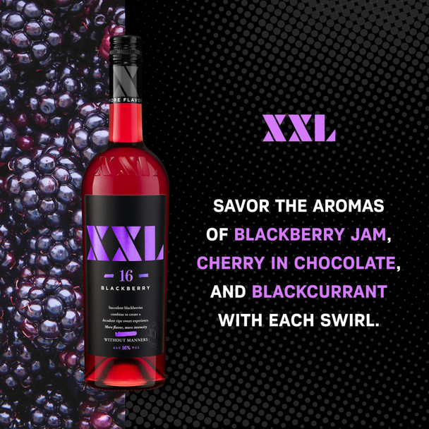 XXL Blackberry Moscato - 750 mL - 750ML - Glass