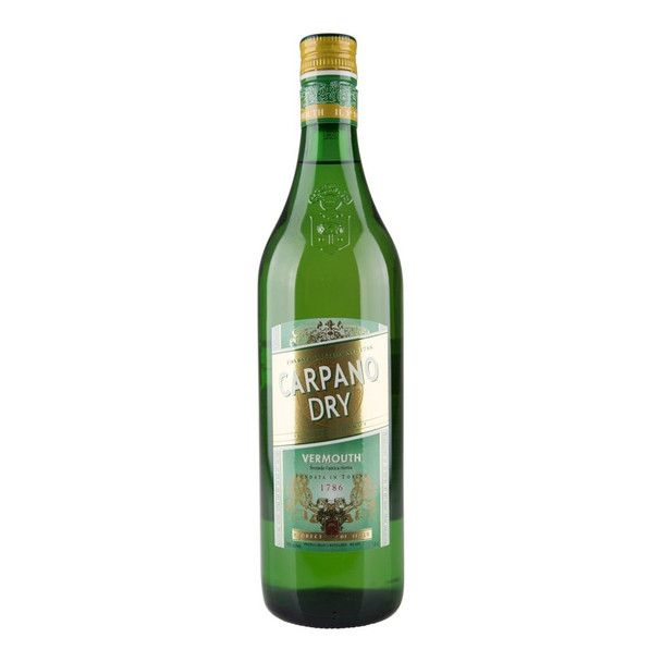 Carpano Dry Vermouth - 1.0 L - 1.0L - Glass