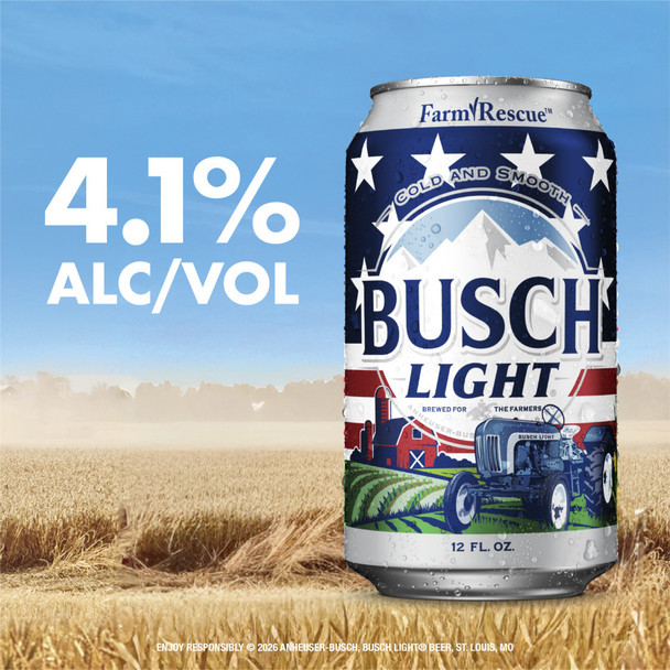 Busch Light - 16 Oz - 4-PK - Aluminum