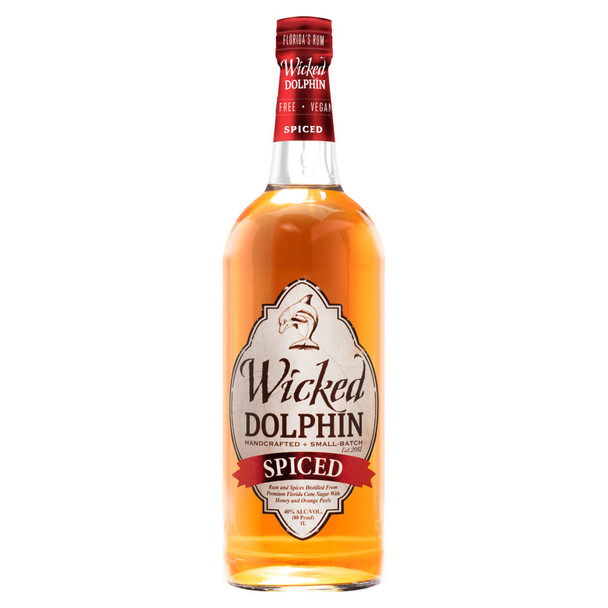 Wicked Dolphin Spiced Rum Reserve - 750 mL - 750ML - Glass