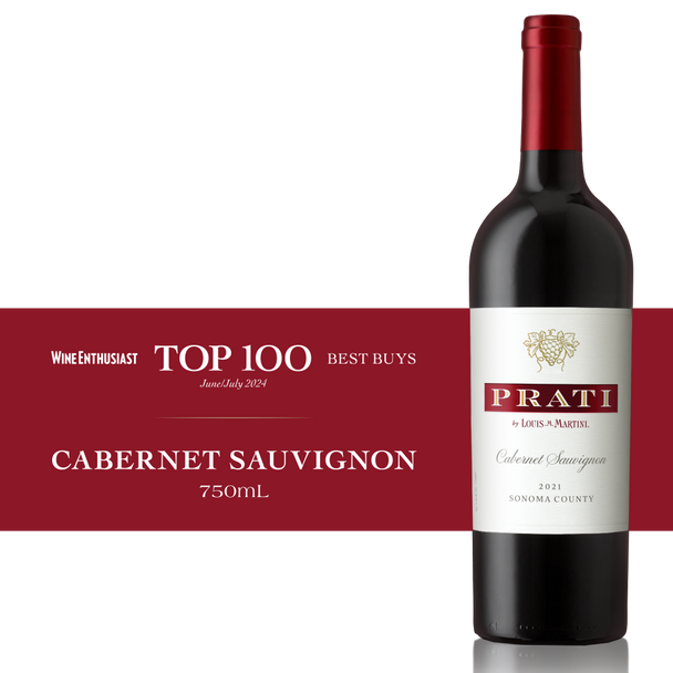 Prati By Louis M. Martini Sonoma Cabernet Sauvignon - 750 mL - 750ML - Glass