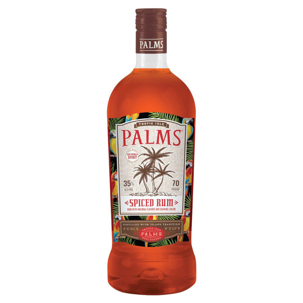 Palms Spiced Rum - 1.75 L - 1.75L - Plastic