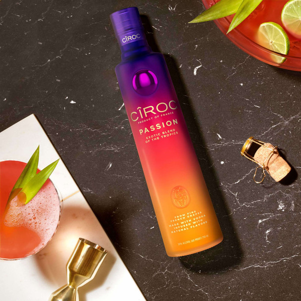 Ciroc Passion Vodka - 750 mL - 750ML - Glass