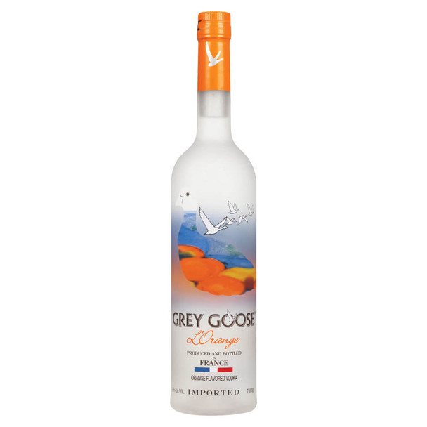 Grey Goose Orange Vodka - 750 mL - 750ML - Glass