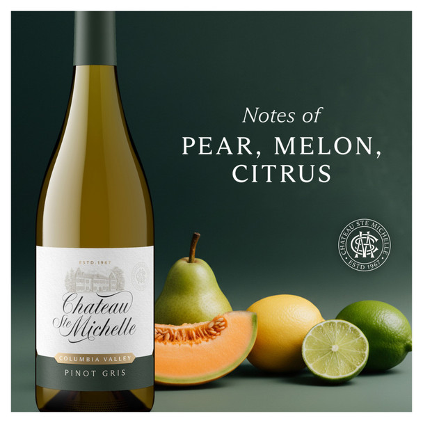 Chateau Ste Michelle Pinot Gris - 750 mL - 750ML - Glass