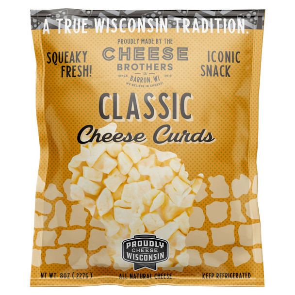 Cheese Brothers Classic Cheese Curds - 8 Oz - 8-OZ