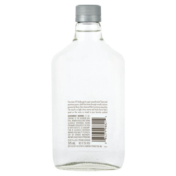 V5 Vodka - 375 mL - 375ML - Glass