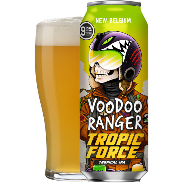 New Belgium VooDoo Ranger Tropic Force - 19.2 Oz - 19.2Z - Aluminum