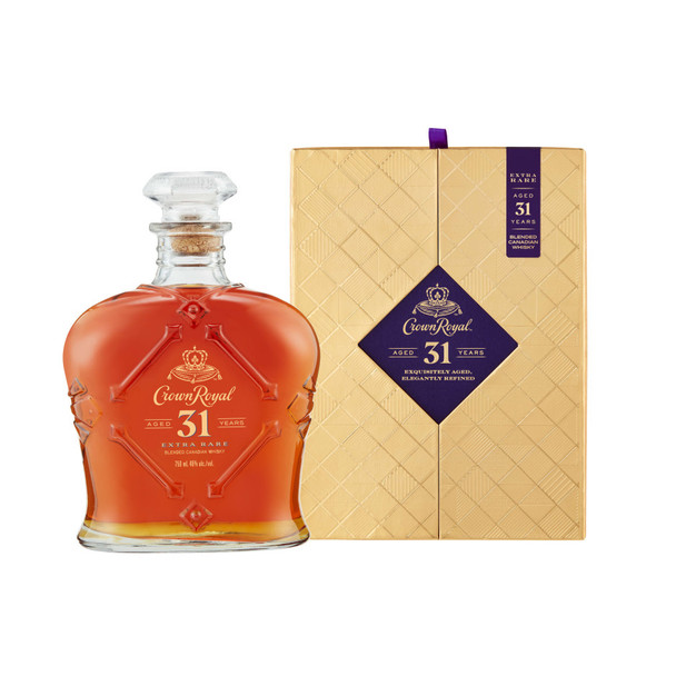 Crown Royal Extra Rare 31 Year Canadian Whisky - 750 mL - 750ML - Glass