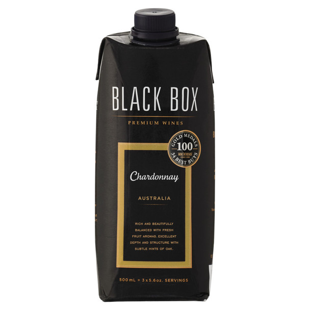Black Box Chardonnay Monterey - 500 mL - 500ML - Plastic