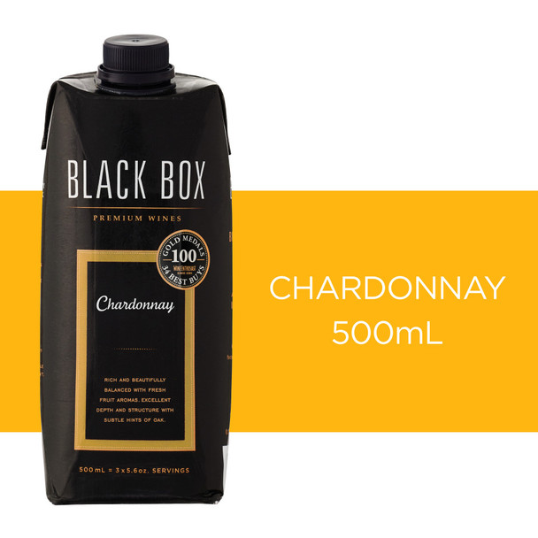 Black Box Chardonnay Monterey - 500 mL - 500ML - Plastic