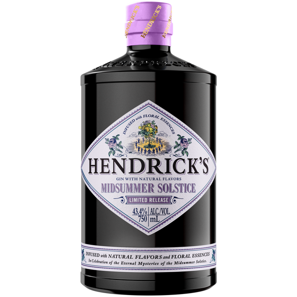 Hendrick's Midsummer Solstice Gin - 750 mL - 750ML - Glass