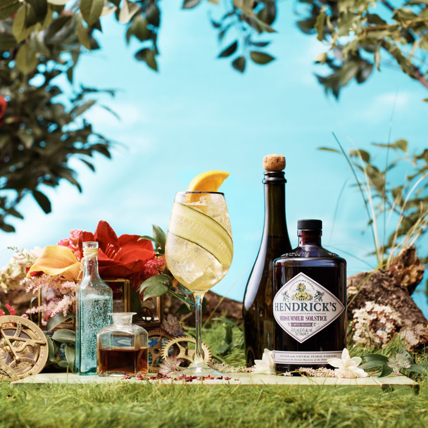Hendrick's Midsummer Solstice Gin - 750 mL - 750ML - Glass