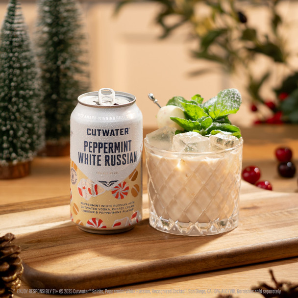 Cutwater Peppermint White Russian - 4-PK - Aluminum