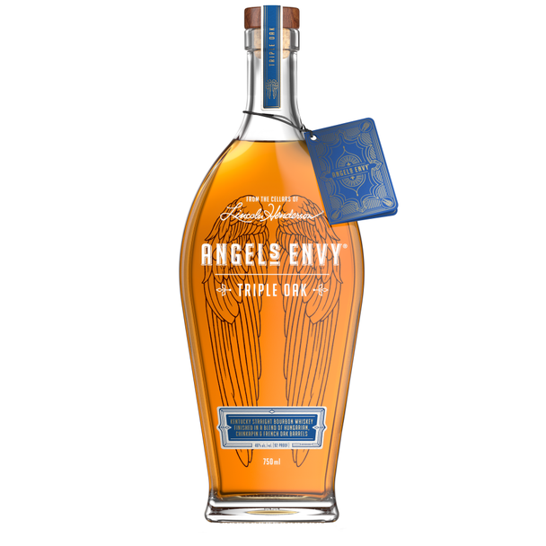 Angel's Envy Triple Oak Straight Bourbon Whiskey - 750 mL - 750ML - Glass
