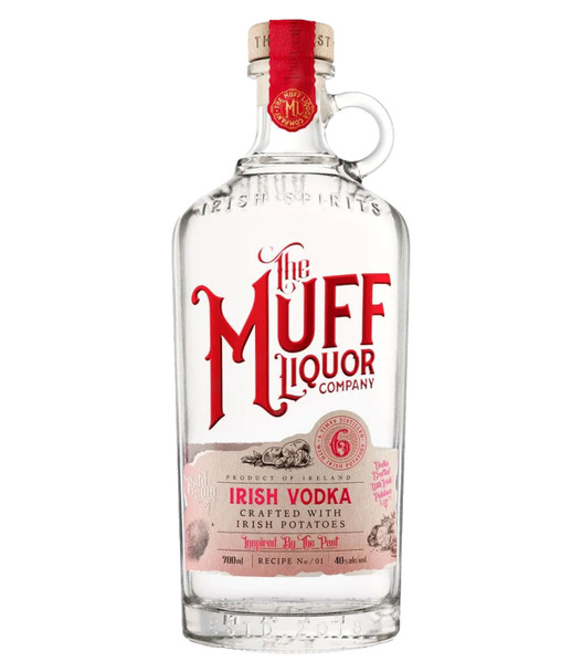 Muff Irish Vodka - 700 mL - 700ML - Glass