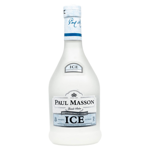 Paul Masson Citrus Flavored Grande Amber Ice Brandy - 750 mL - 750ML - Glass